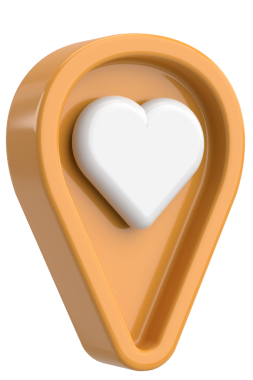 İkon gibi. Üç boyutlu simge. 3B illüstrasyon.