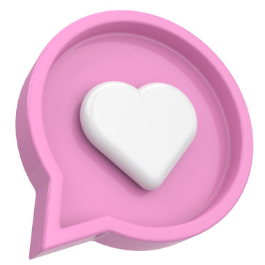 İkon gibi. Düğme gibi. 3B illüstrasyon.