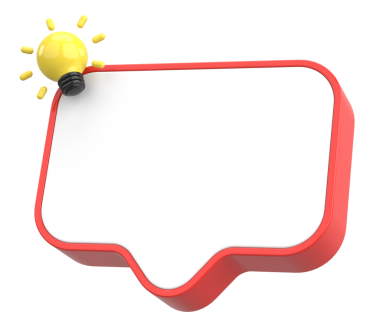 3 boyutlu etkileşimli ipuçları. 3B illüstrasyon.