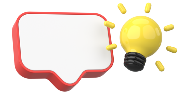 3 boyutlu etkileşimli ipuçları. 3B illüstrasyon.