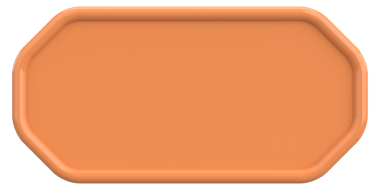 Fiyat etiketi Mesaj kutusu. 3B illüstrasyon.