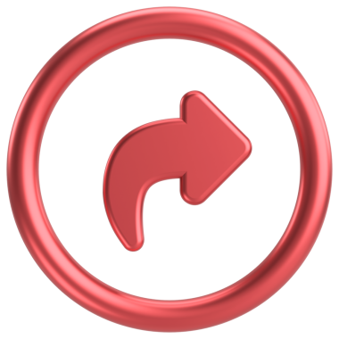 Paylaş düğmesi. Simgeyi paylaş. 3B illüstrasyon.