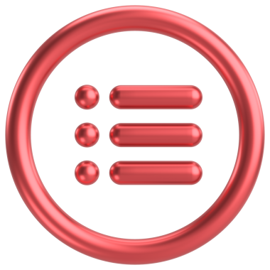 Üç bar menüsü. Hamburger menüsü. 3B illüstrasyon.