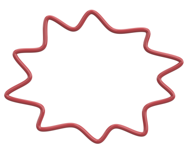 Konuşma balonu. Mesaj kutusu. 3B illüstrasyon.