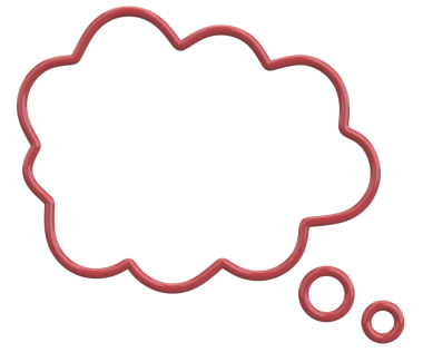 Konuşma balonu. Mesaj kutusu. 3B illüstrasyon.