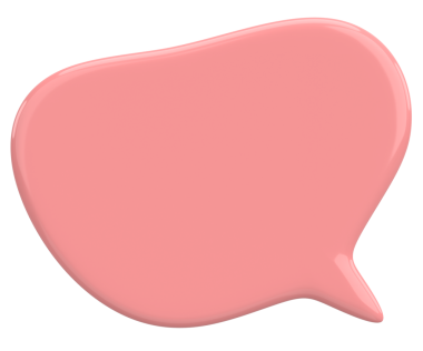 Konuşma balonu. Mesaj kutusu. 3B illüstrasyon.