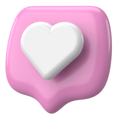 Düğme gibi. İkon gibi. 3B illüstrasyon.