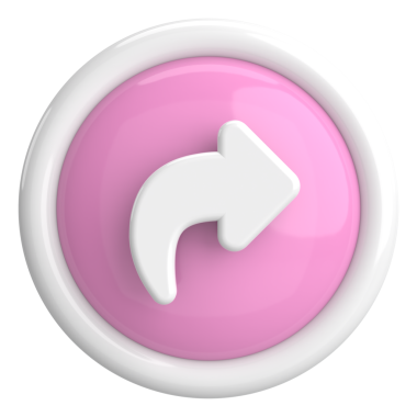 Paylaş düğmesi. Simgeyi paylaş. 3B illüstrasyon.