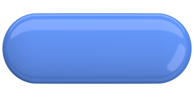 Üç boyutlu düğme. Boş tuş. 3B illüstrasyon.