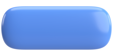 Üç boyutlu düğme. Boş tuş. 3B illüstrasyon.