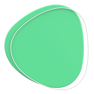 Üç boyutlu Blob. Soyut Metin Kutusu. 3B illüstrasyon.