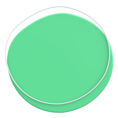 Üç boyutlu Blob. Soyut Metin Kutusu. 3B illüstrasyon.