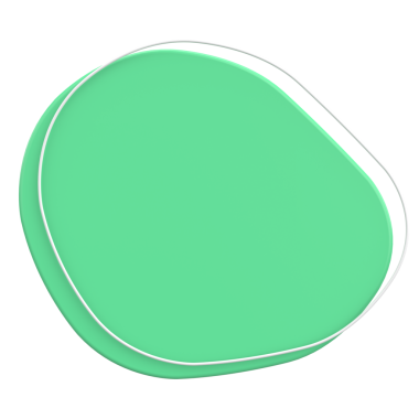 Üç boyutlu Blob. Soyut Metin Kutusu. 3B illüstrasyon.