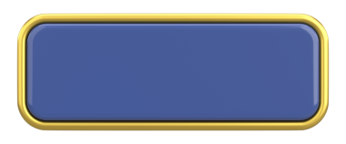 Lüks düğmesi. Boş tuş. 3B illüstrasyon.