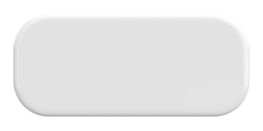 Üç boyutlu düğme. Boş tuş. 3B illüstrasyon.