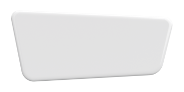 Üç boyutlu düğme. Boş tuş. 3B illüstrasyon.