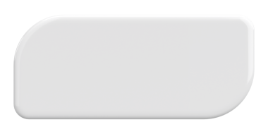 Üç boyutlu düğme. Boş tuş. 3B illüstrasyon.