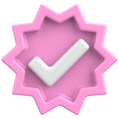 3 boyutlu onay kutusu. İşaretle. 3B illüstrasyon.