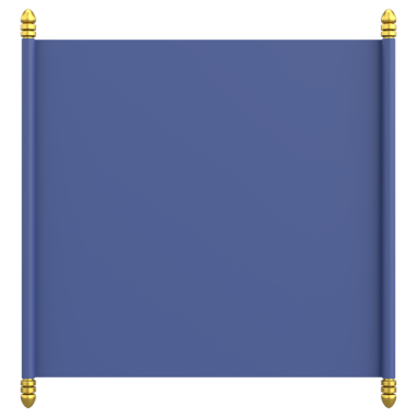 Kaydırma kağıdı. Mesaj kutusu. 3B illüstrasyon.