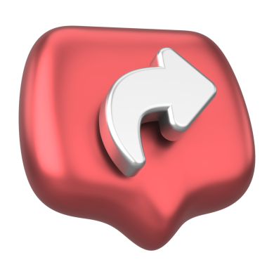 Simgeyi paylaş. Paylaş düğmesi. 3B illüstrasyon.