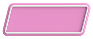 Üç boyutlu düğme. Boş tuş. 3B illüstrasyon.