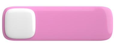 Üç boyutlu düğme. Boş tuş. 3B illüstrasyon.