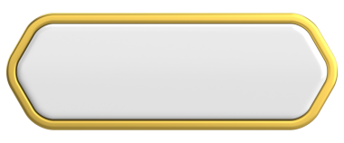 Üç boyutlu düğme. Boş tuş. 3B illüstrasyon.