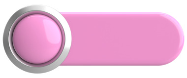 Üç boyutlu düğme. Boş tuş. 3B illüstrasyon.