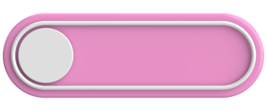 Üç boyutlu düğme. Boş tuş. 3B illüstrasyon.