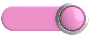 Üç boyutlu düğme. Boş tuş. 3B illüstrasyon.