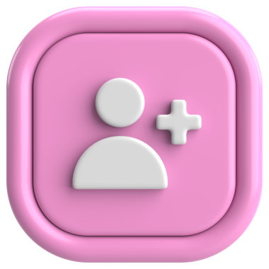 Üç boyutlu takip tuşu. 3B illüstrasyon.