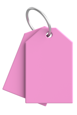 Fiyat etiketi Fiyat etiketi 3B illüstrasyon.