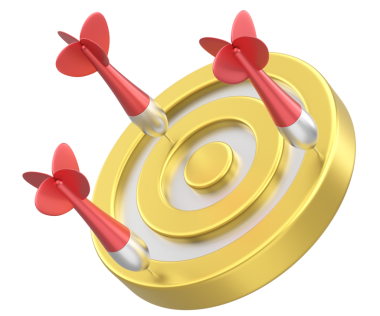 3 boyutlu hata simgesi. 3B illüstrasyon.