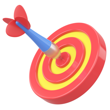 Üç boyutlu başarı simgesi. 3B illüstrasyon.