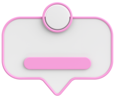 Profil kutusu. Sosyal medya profili. 3B illüstrasyon.