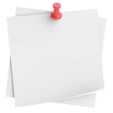 Üç boyutlu not defteri. Yapışkan bir not. 3B illüstrasyon.