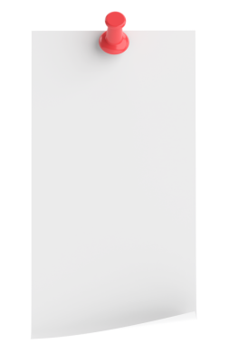 Üç boyutlu not defteri. Yapışkan bir not. 3B illüstrasyon.