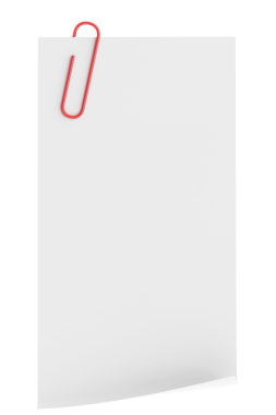 Üç boyutlu not defteri. Yapışkan bir not. 3B illüstrasyon.