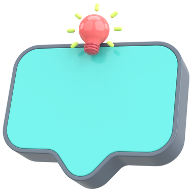 Etkileşimli ipuçları. Hızlı ipuçları. 3B illüstrasyon.