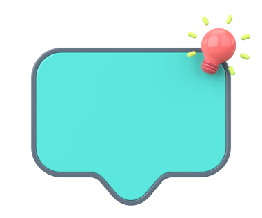 Etkileşimli ipuçları. Hızlı ipuçları. 3B illüstrasyon.