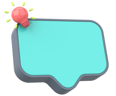 Etkileşimli ipuçları. Hızlı ipuçları. 3B illüstrasyon.