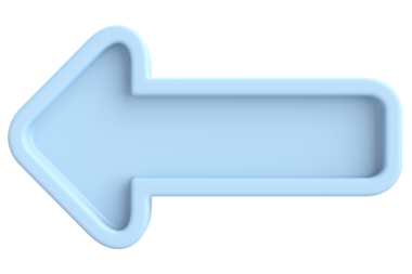 Önceki düğme. Arka düğme. 3B illüstrasyon.