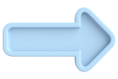 Sonraki düğme. Devam et düğmesi. 3B illüstrasyon.