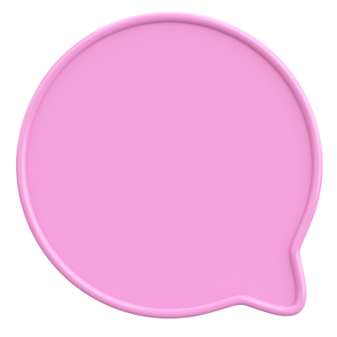 Konuşma balonu. Mesaj kutusu. 3B illüstrasyon.