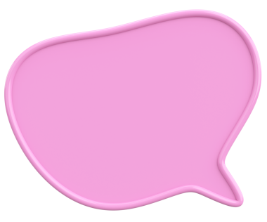 Konuşma balonu. Mesaj kutusu. 3B illüstrasyon.