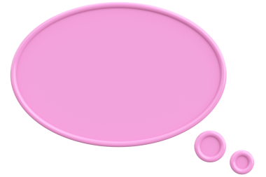 Konuşma balonu. Mesaj kutusu. 3B illüstrasyon.