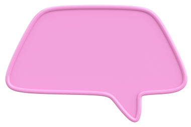 Konuşma balonu. Mesaj kutusu. 3B illüstrasyon.