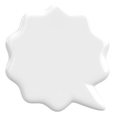 Konuşma balonu. Mesaj kutusu. 3B illüstrasyon.