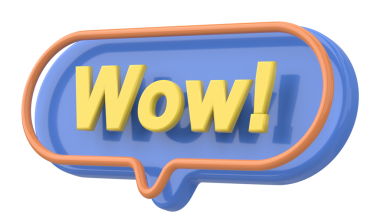 Vay canına. Kelime ve deyim. 3B illüstrasyon.