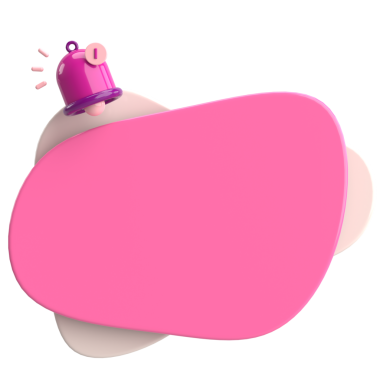 Üç boyutlu uyarı kutusu. 3B illüstrasyon.